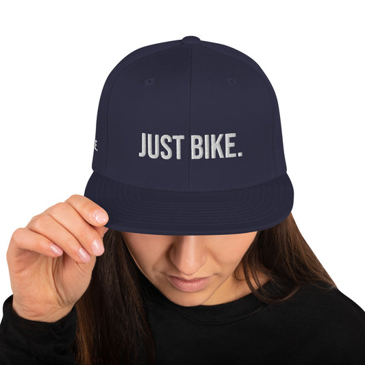 Just Bike. Snapback Hat