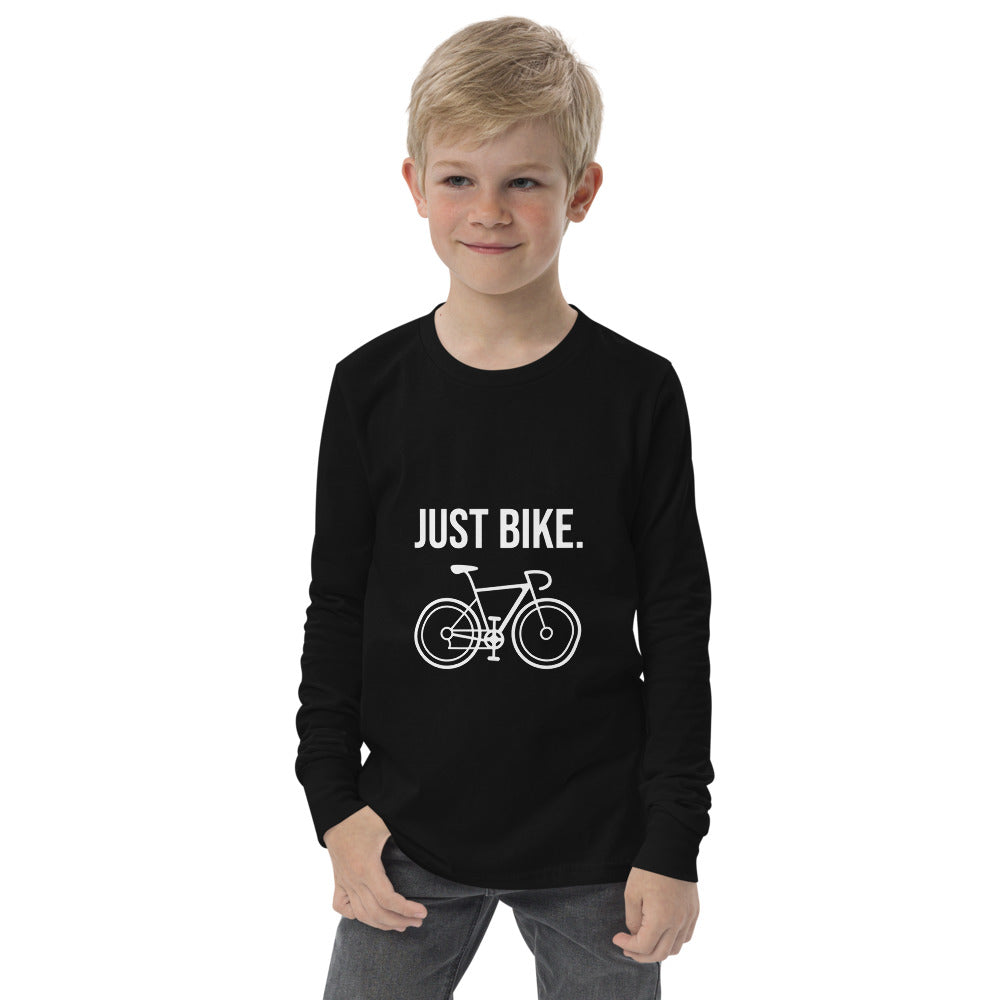 Just Bike. Youth long sleeve tee