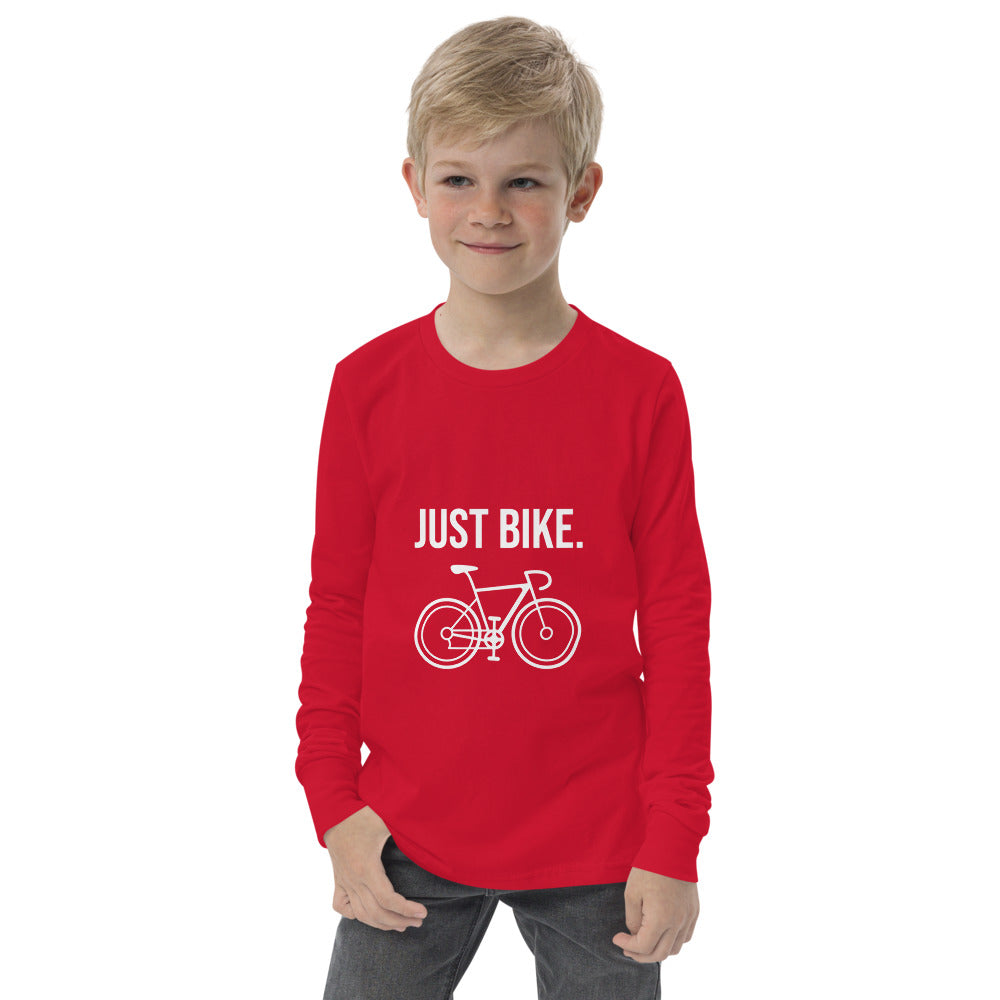Just Bike. Youth long sleeve tee